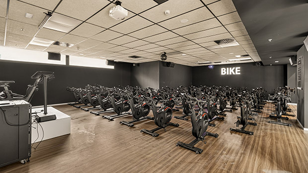 Sala de Bike del C.D. Supera Seixal.