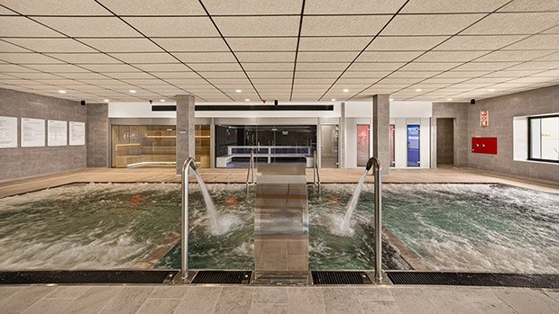 Zona spa del C.D. Supera Seixal.